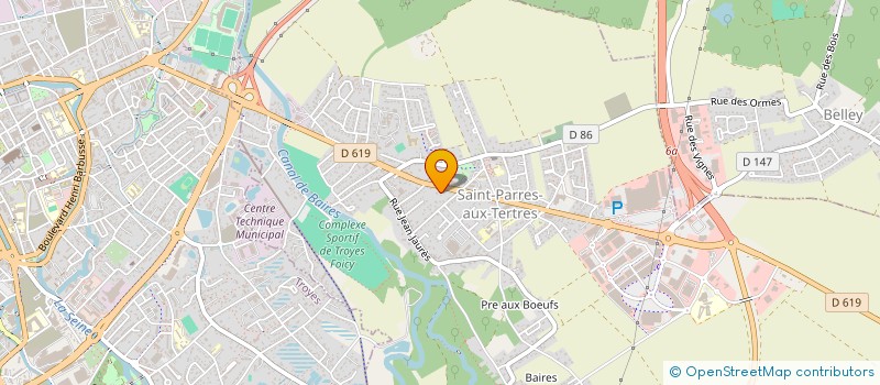 localisation de l'entreprise ASLER HOPE  SAINT-PARRES-AUX-TERTRES