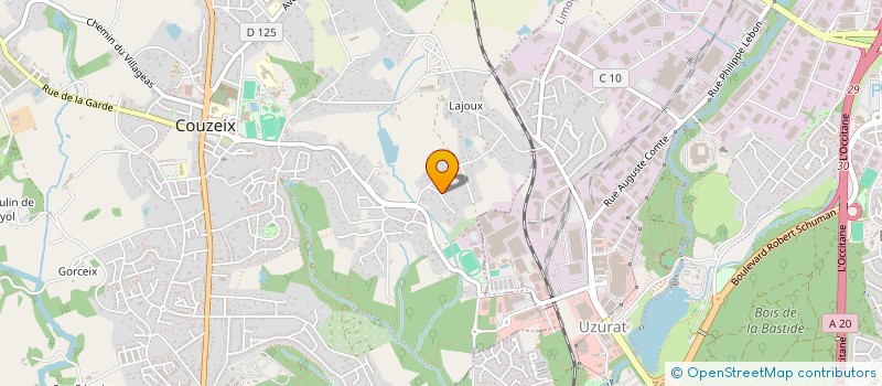 localisation de l'entreprise ASLER PATRIMOINE à COUZEIX