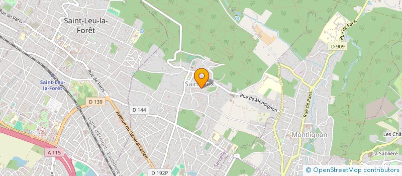 localisation de l'entreprise ASLI à SAINT-PRIX