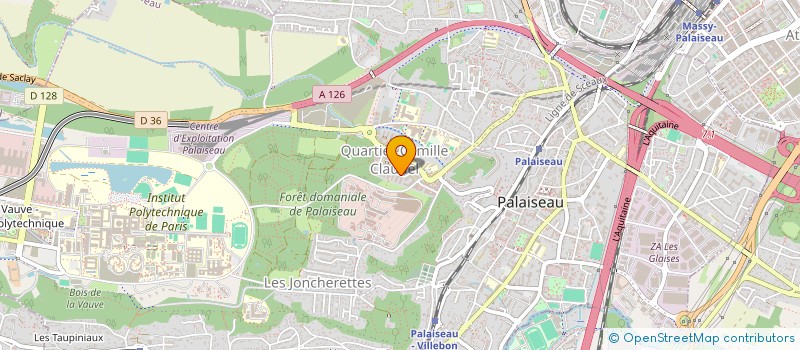 localisation de l'entreprise ASLNK INDUSTRIE  PALAISEAU