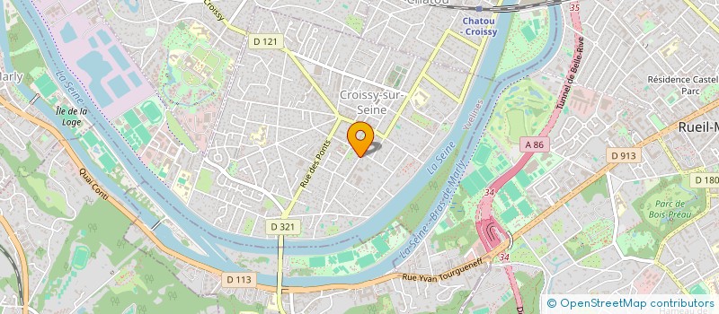 localisation de l'entreprise ASLP CONSEIL & COACHING  CROISSY-SUR-SEINE