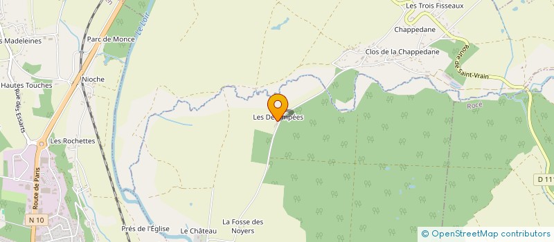 localisation de l'entreprise ASLS  MESLAY