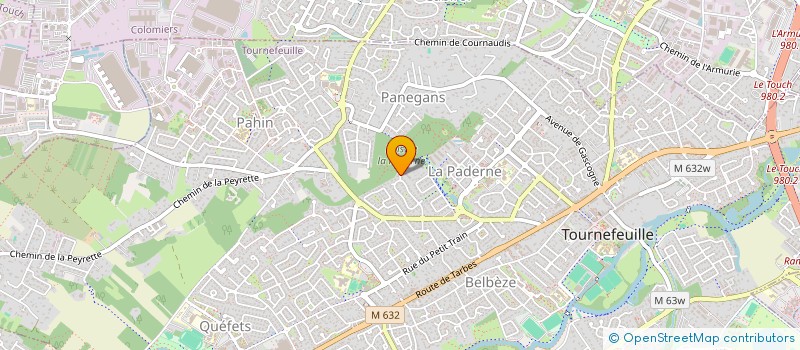 localisation de l'entreprise ASLT-K à TOURNEFEUILLE