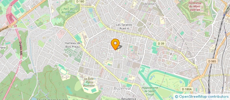 localisation de l'entreprise ASLV INVEST  GARCHES