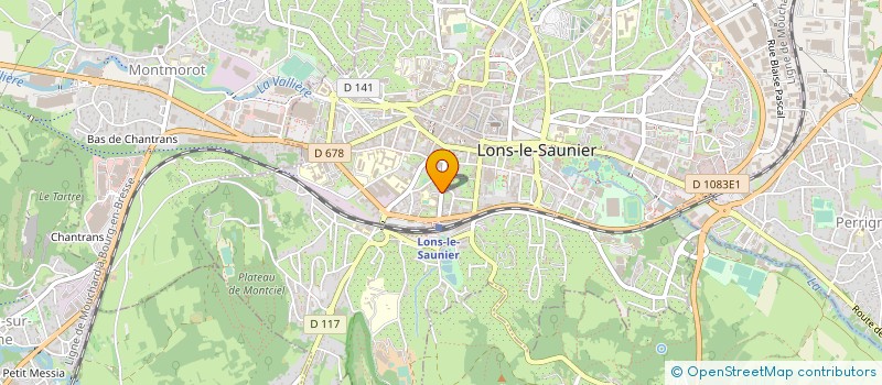 localisation de l'entreprise ASLV PUBLISHING à LONS-LE-SAUNIER