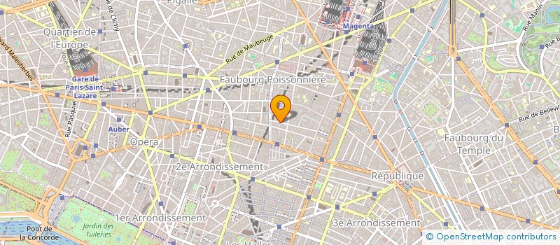 localisation de l'entreprise ASM  PARIS