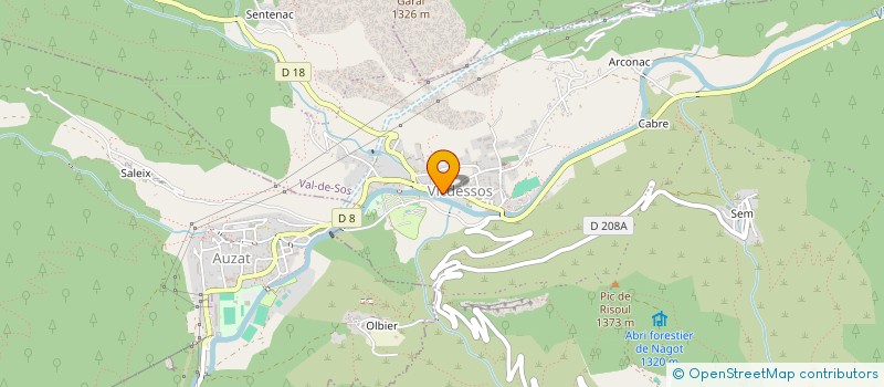 localisation de l'entreprise ASM à VAL-DE-SOS