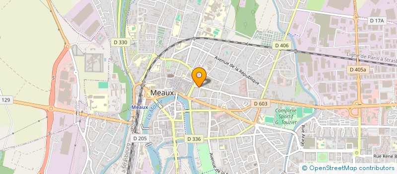 localisation de l'entreprise ASM à MEAUX