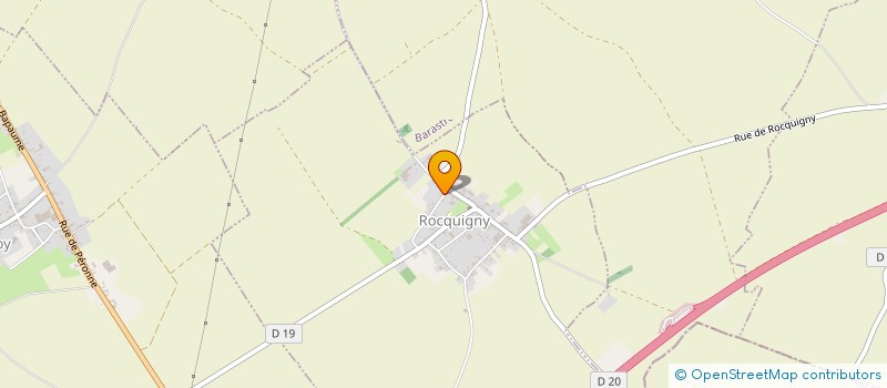 localisation de l'entreprise ASM ALBAN DUBOIS 259  ROCQUIGNY