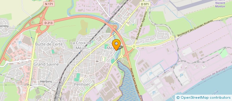 localisation de l'entreprise ASM - ASSOCIATION SPORTIF CULTUREL MAHORAIS  SAINT-NAZAIRE