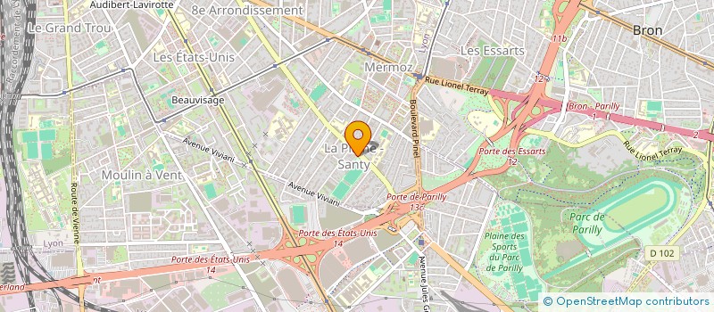 localisation de l'entreprise ASM AUTO  LYON