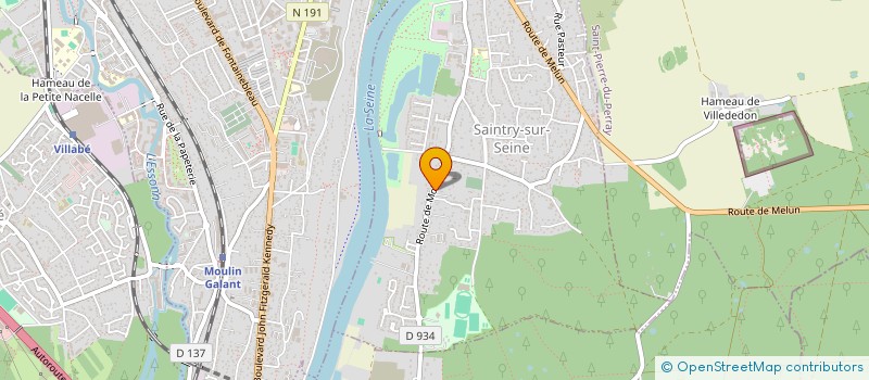 localisation de l'entreprise ASM BTP à SAINTRY-SUR-SEINE
