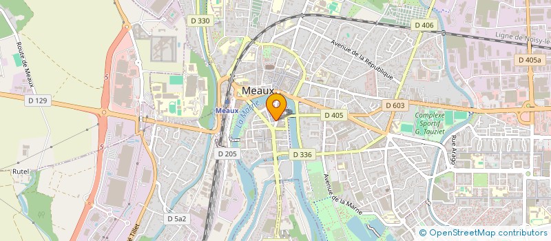 localisation de l'entreprise ASM COURTAGE à MEAUX