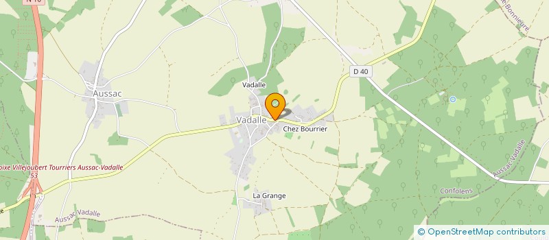 localisation de l'entreprise ASM DMT35 à AUSSAC-VADALLE