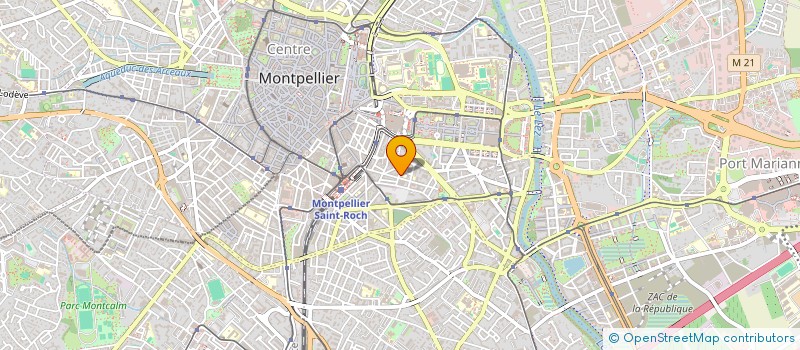 localisation de l'entreprise ASM ELECTRONIQUE ET MULTISERVICES à MONTPELLIER