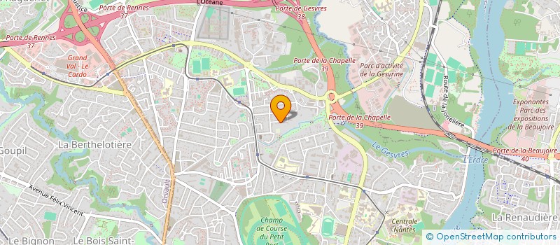 localisation de l'entreprise ASM EXPERTISE à NANTES