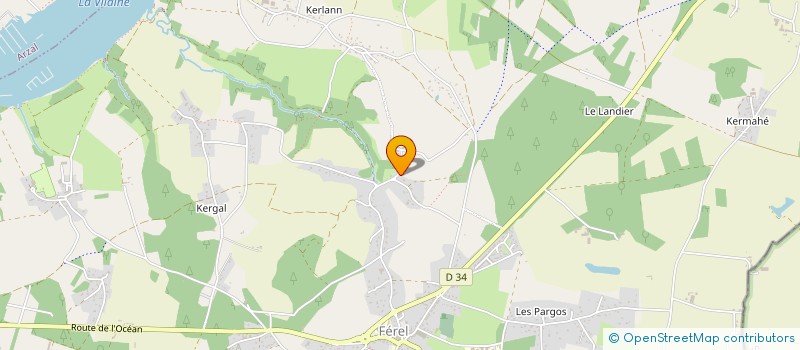 localisation de l'entreprise ASM MIMOSAS  FEREL