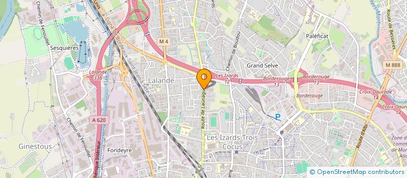 localisation de l'entreprise ASM PLATRERIE  TOULOUSE