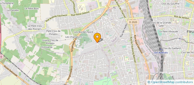 localisation de l'entreprise ASM RENOVE à SARAN