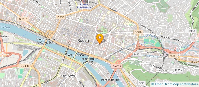 localisation de l'entreprise ASM RESTAURATION à ROUEN