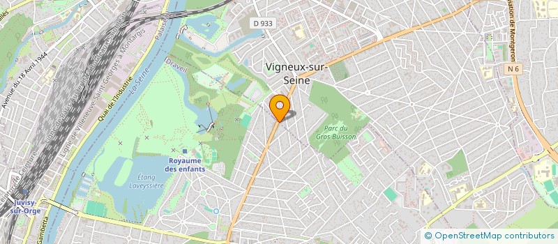 localisation de l'entreprise ASM SOL à VIGNEUX-SUR-SEINE