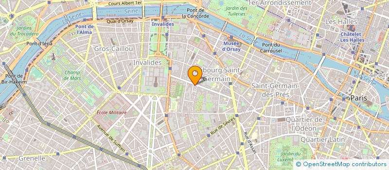 localisation de l'entreprise ASMA à PARIS
