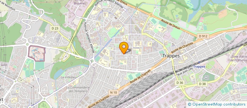 localisation de l'entreprise ASMA à TRAPPES