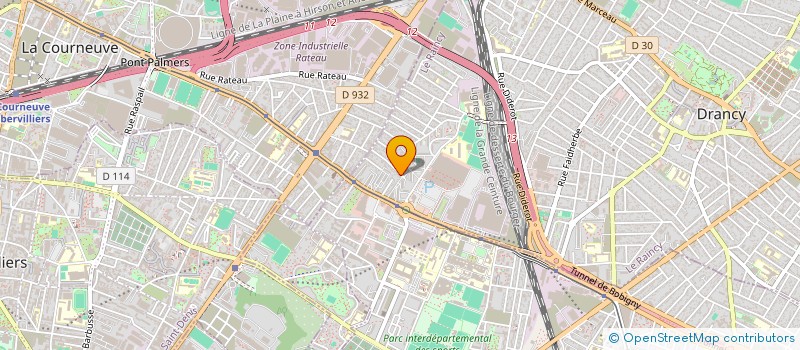 localisation de l'entreprise ASMA à DRANCY