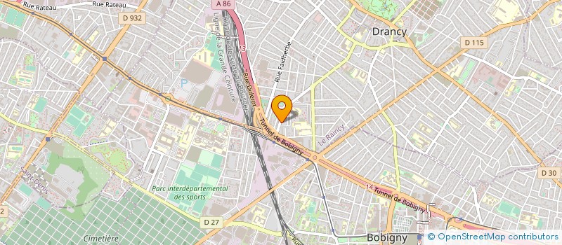 localisation de l'entreprise ASMA TRANSPORT à DRANCY