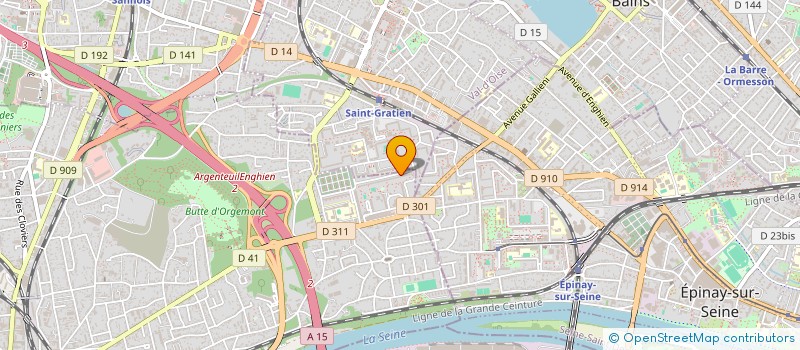 localisation de l'entreprise ASMA TRANSPORT  ARGENTEUIL