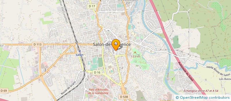 localisation de l'entreprise ASMAA à SALON-DE-PROVENCE
