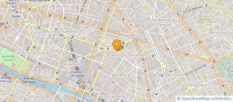 localisation de l'entreprise ASMAPOTAGER à PARIS