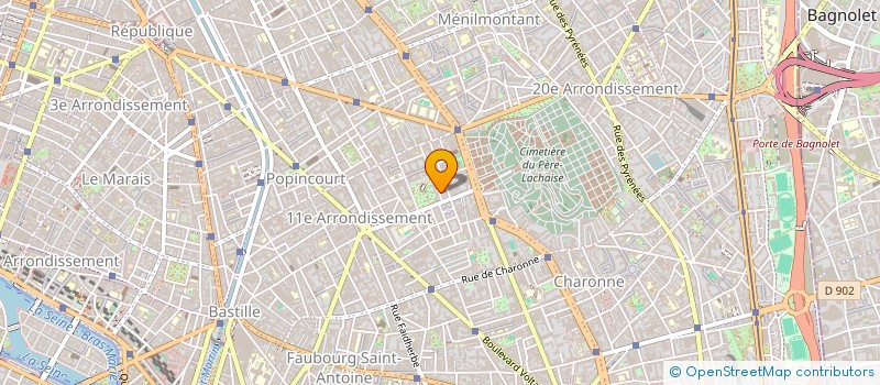 localisation de l'entreprise ASMARA  PARIS