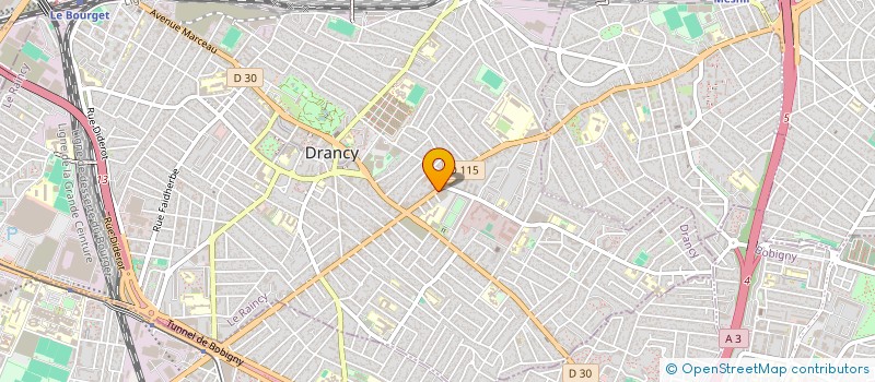 localisation de l'entreprise ASMB LOGISTIQUE à DRANCY