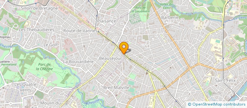 localisation de l'entreprise ASMC à SAINT-HERBLAIN