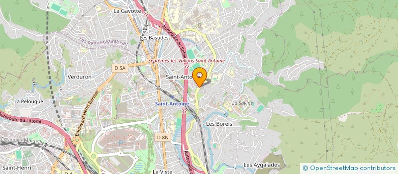 localisation de l'entreprise ASMC à MARSEILLE