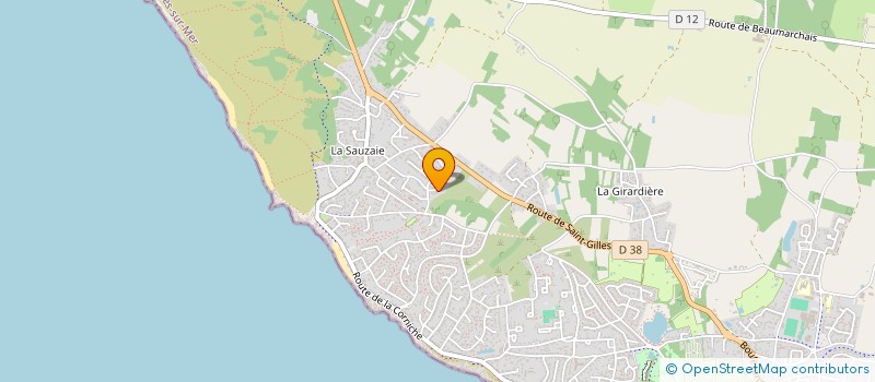 localisation de l'entreprise ASMD à BRETIGNOLLES-SUR-MER