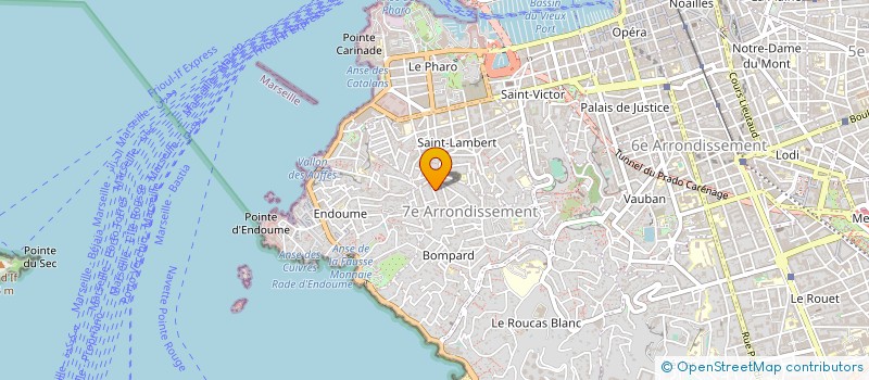 localisation de l'entreprise ASMEM à MARSEILLE