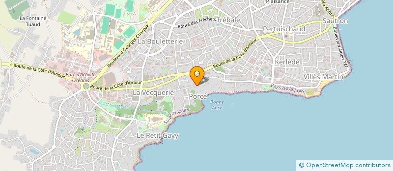 localisation de l'entreprise ASMETALLERIE à SAINT-NAZAIRE
