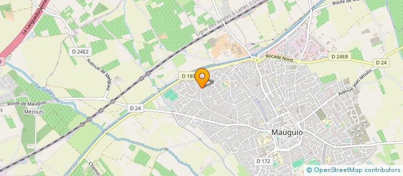 localisation de l'entreprise ASMG INVEST  MAUGUIO