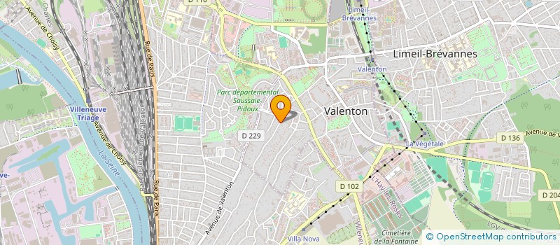 localisation de l'entreprise ASMIT SERVICES à VALENTON