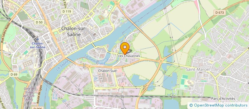 localisation de l'entreprise ASML VTC  SAINT-MARCEL