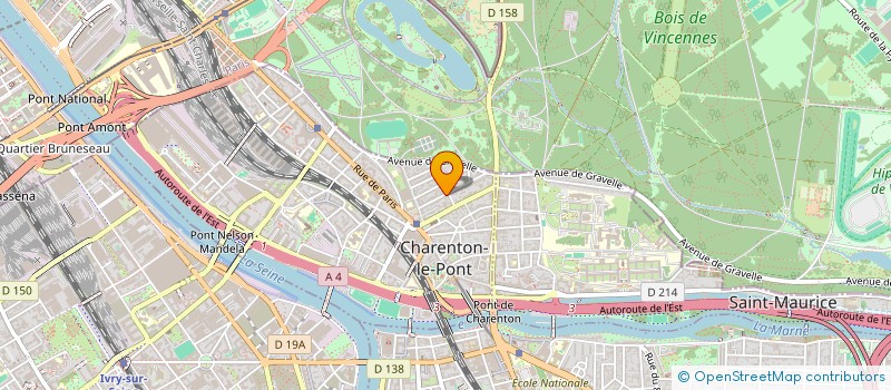 localisation de l'entreprise ASMPC  CHARENTON-LE-PONT