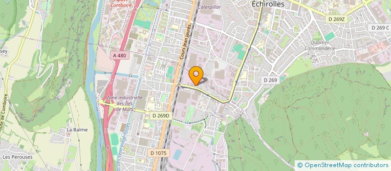 localisation de l'entreprise ASMPP  GRENOBLE