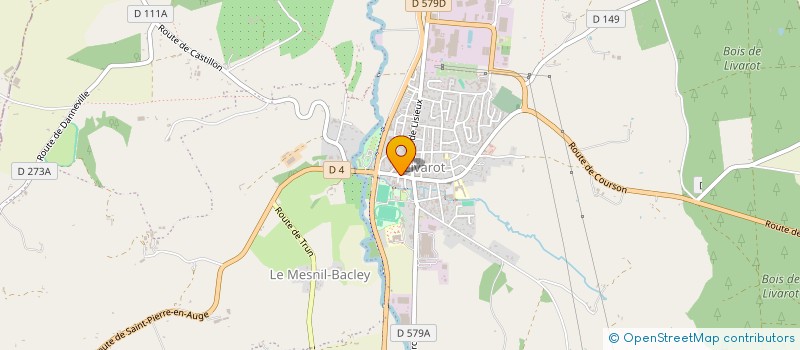 localisation de l'entreprise ASMR  LIVAROT-PAYS-D'AUGE