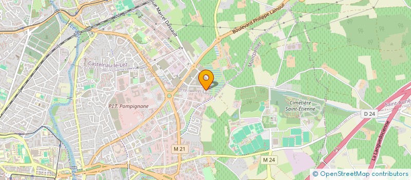 localisation de l'entreprise ASMR à CASTELNAU-LE-LEZ
