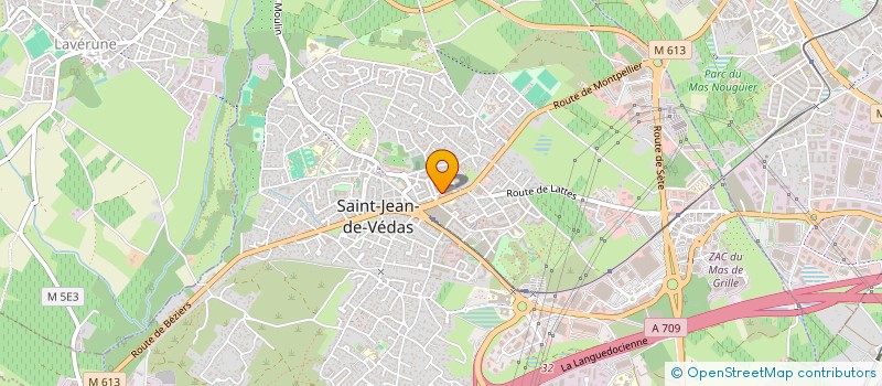 localisation de l'entreprise ASMS PRO  SAINT-JEAN-DE-VEDAS