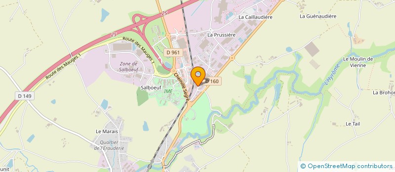 localisation de l'entreprise ASMS2 à CHEMILLE-EN-ANJOU