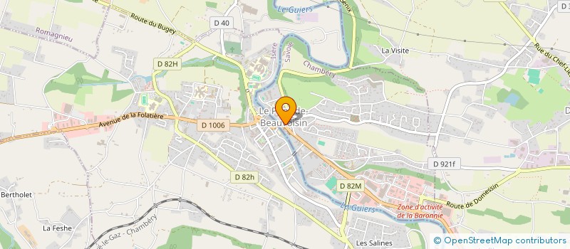localisation de l'entreprise ASMT à LE PONT-DE-BEAUVOISIN