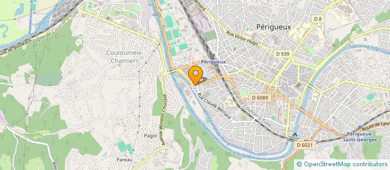 localisation de l'entreprise ASMT ATELIER SERV MENAGER TELE à PERIGUEUX